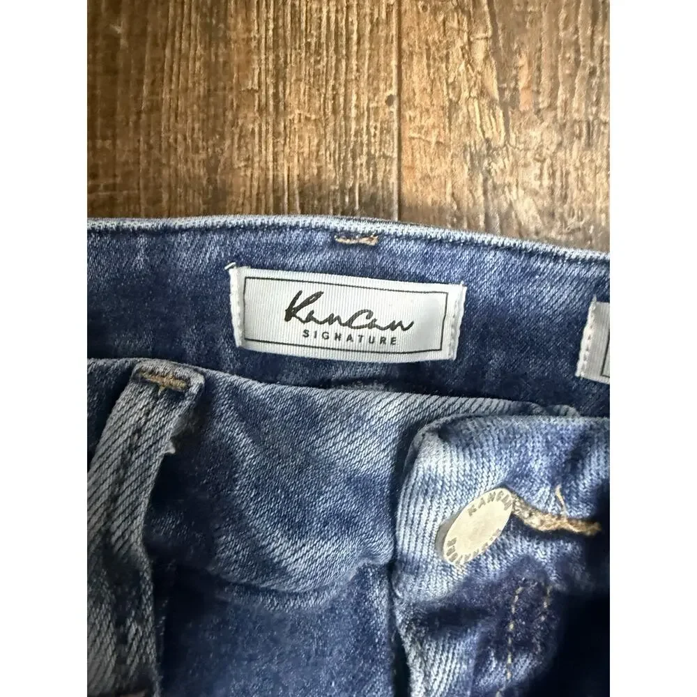 KANCAN YOUTH Girls Size 12 JEANS Skinny Mid Rise Distressed Denim